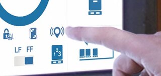 El aviso acústico sirve para localizar el carro shuttle