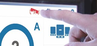 El inclinómetro es una función del Pallet Shuttle que señala si la posición del carro es incorrecta