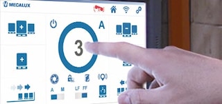 El indicador de carro permite identificar el número del carro en funcionamiento