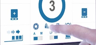 El sistema de bloqueo aumenta la sujeción del carro a las horquillas