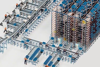 El Sistema de almacenamiento Shuttle agiliza el picking en almacenes e-commerce