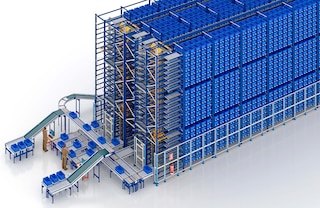 El Sistema Shuttle puede incluir distintas estaciones de picking