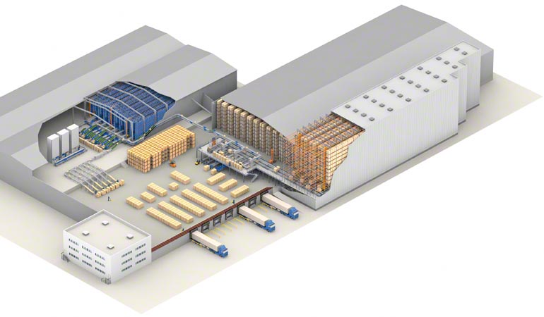 Diseño de un almacén central