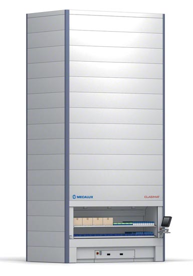 Sistema de armazenagem automática vertical