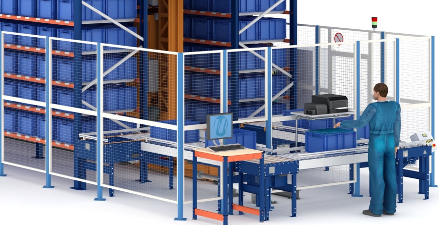 Almacén automático de cajas de Airgrup en España Almacén automático de cajas de Airgrup en España