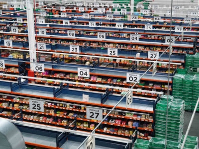 Mercadona estrena supermercado online con estanterías para picking Mercadona estrena supermercado online con estanterías para picking