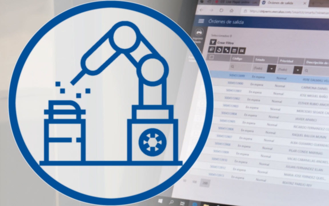Control de la mercancía de Dexel con Easy WMS y SGA para Producción Control de la mercancía de Dexel con Easy WMS y SGA para Producción